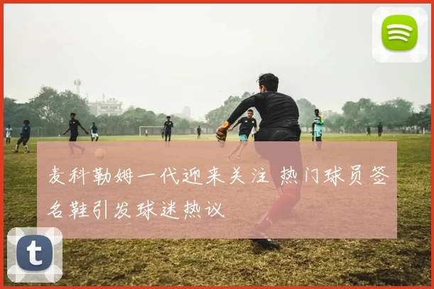 麦科勒姆一代迎来关注 热门球员签名鞋引发球迷热议